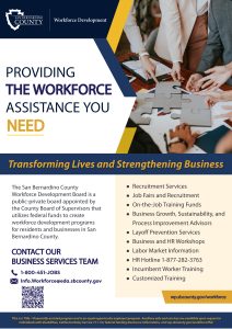 Sample of Business Services Flyer
