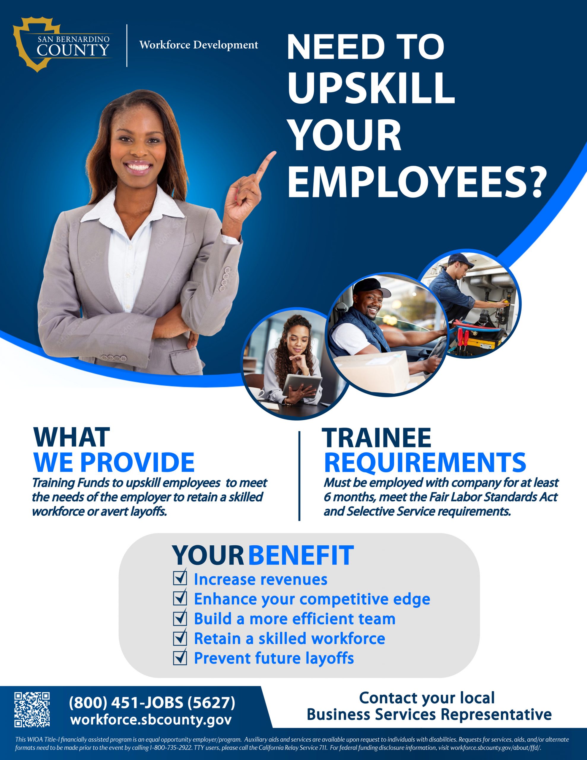 Services Flyers – Workforce Development