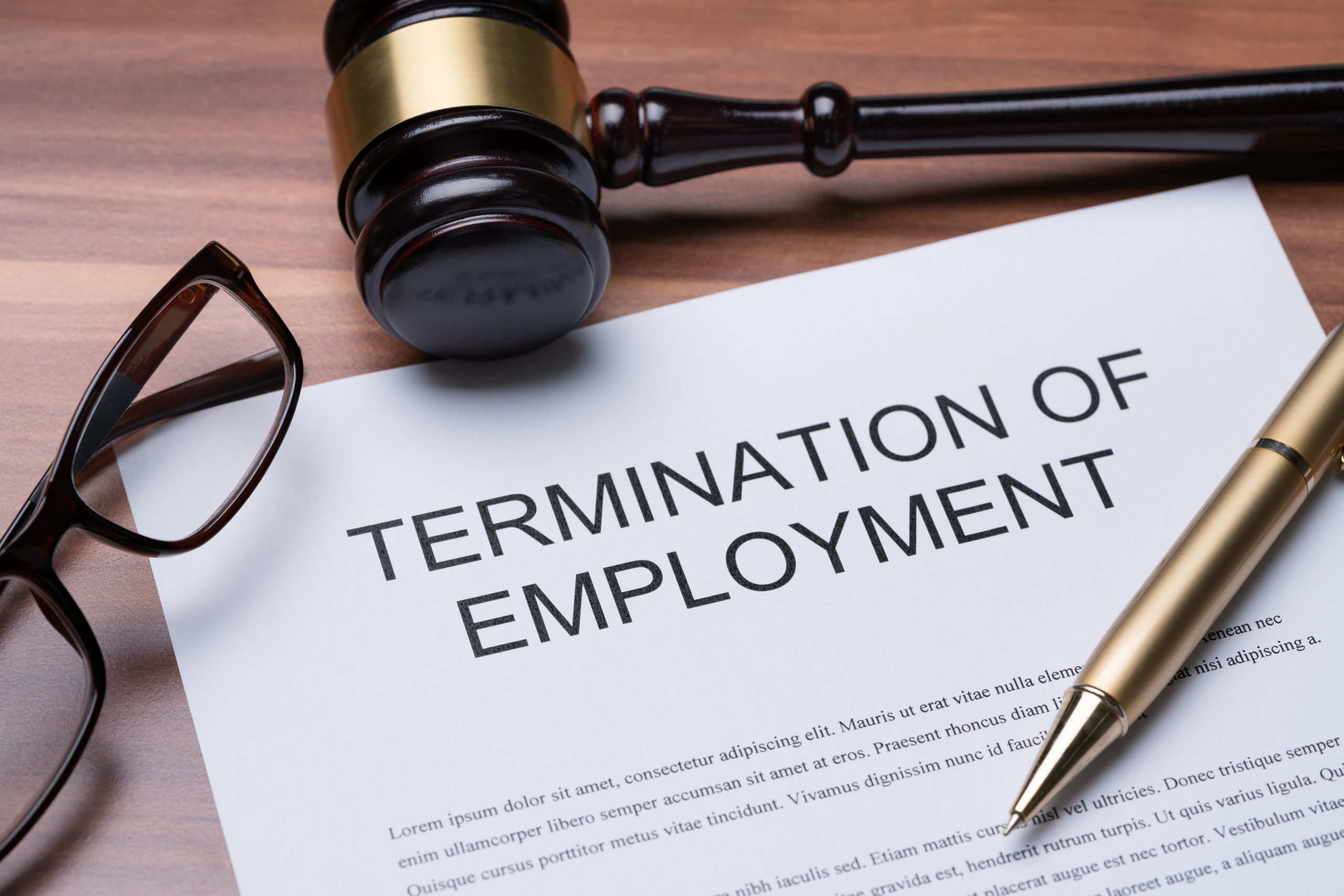 Documents About Termination Of Employment With Pen